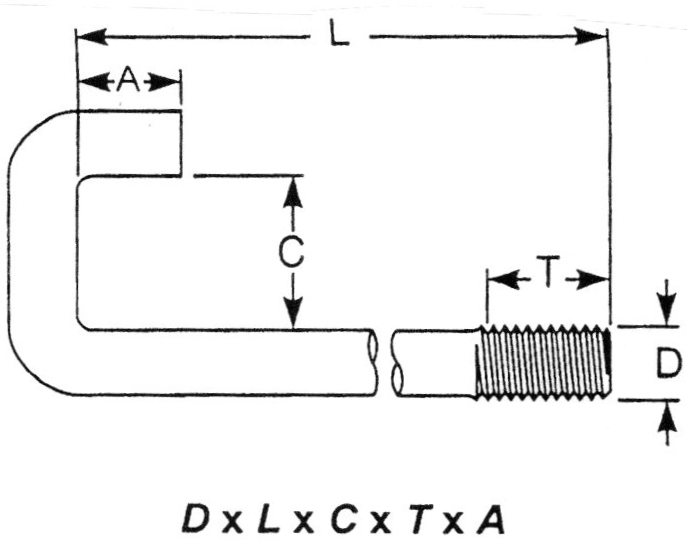 HOOK BOLT zero products inc.